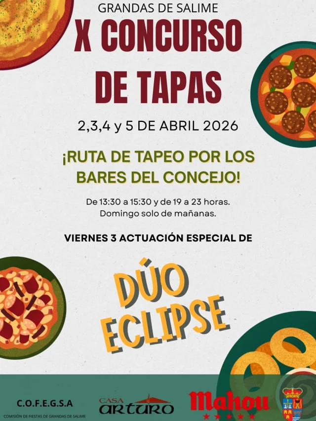 Concurso de Tapas de Grandas de Salime 2026
