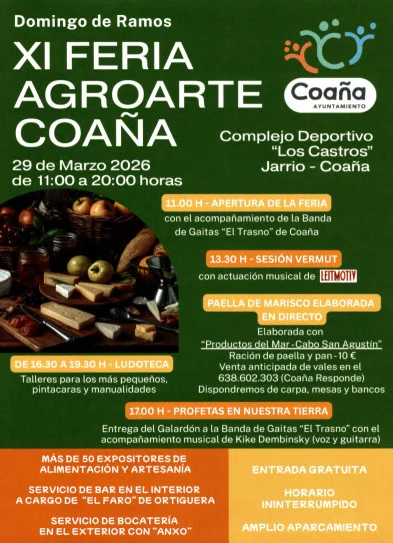 Feria Agroarte de Coaña 2026