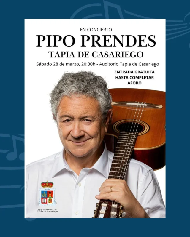 Concierto de Pipo Prendes en Tapia de Casariego