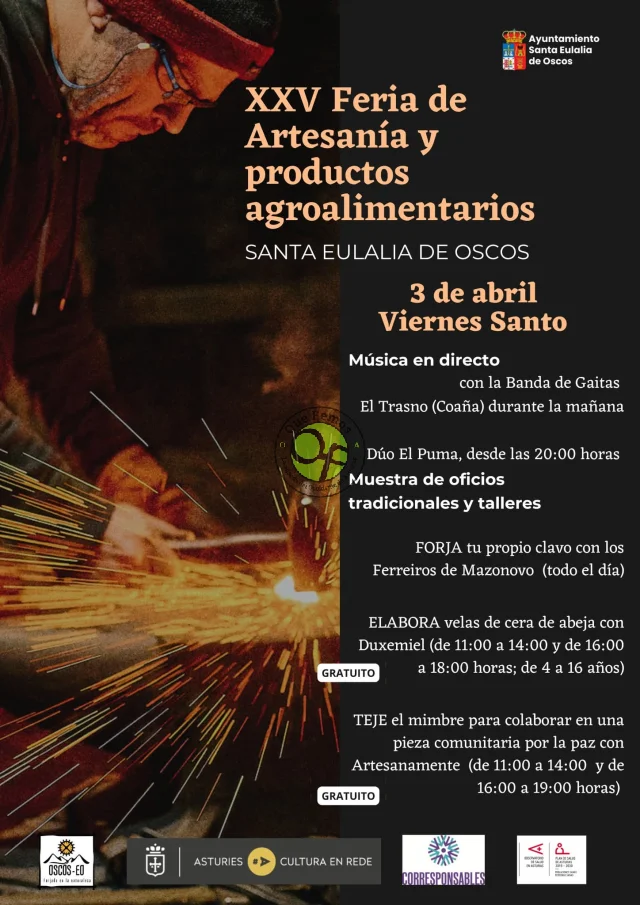 Feria de Artesanía y productos agroalimentarios 2026 en Santalla d'Oscos