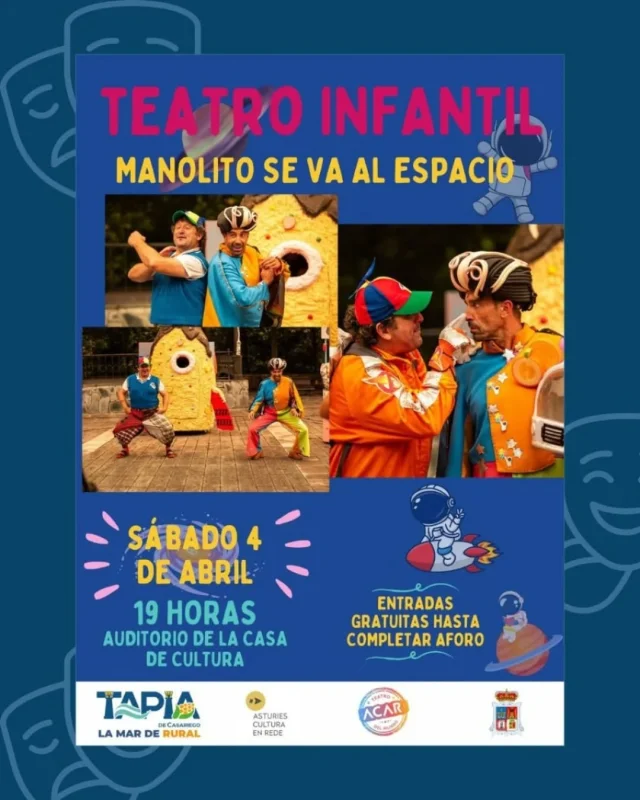 Teatro infantil en Tapia de Casariego