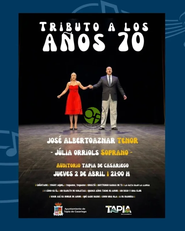 Tributo a los Años 70 en Tapia de Casariego