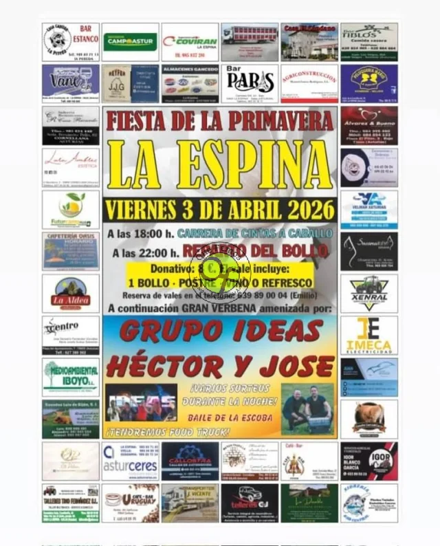 Fiesta de la Primavera 2026 en La Espina