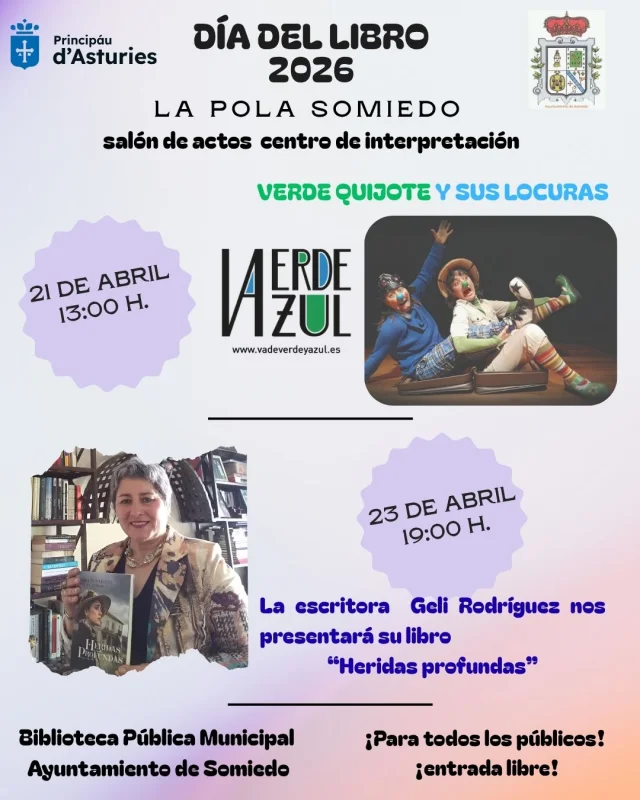 Día del Libro 2026 en La Pola Somiedo