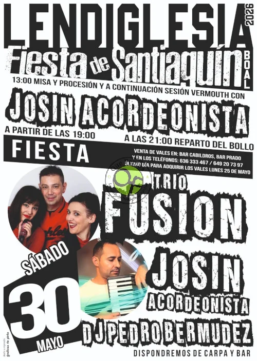 Fiesta de Santiaguín 2026 en Lendiglesia