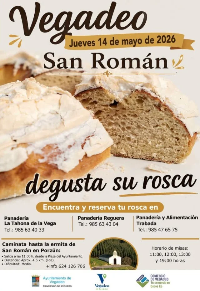 Fiesta de San Román 2026 en Vegadeo