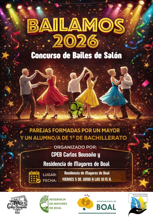 Concurso de Bailes de Salón en la Residencia de Mayores de Boal