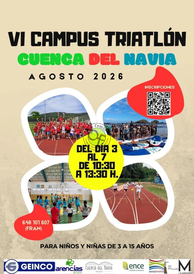 VI Campus Triatlón Cuenca del Navia 2026