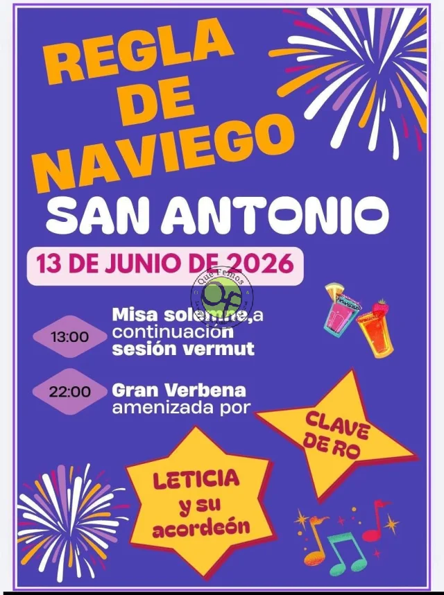 Fiesta de San Antonio 2026 en Regla de Naviego