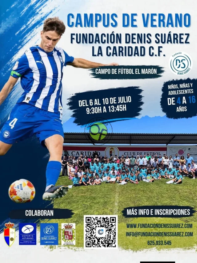 Campus de Verano de la Fundación Denis Suárez y La Caridad C.F.