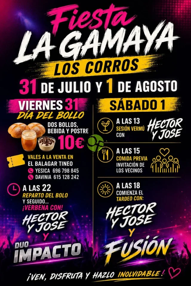 Fiesta de La Gamaya 2026 en Los Corros