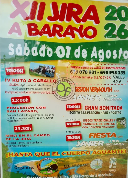 Jira a Barayo 2026