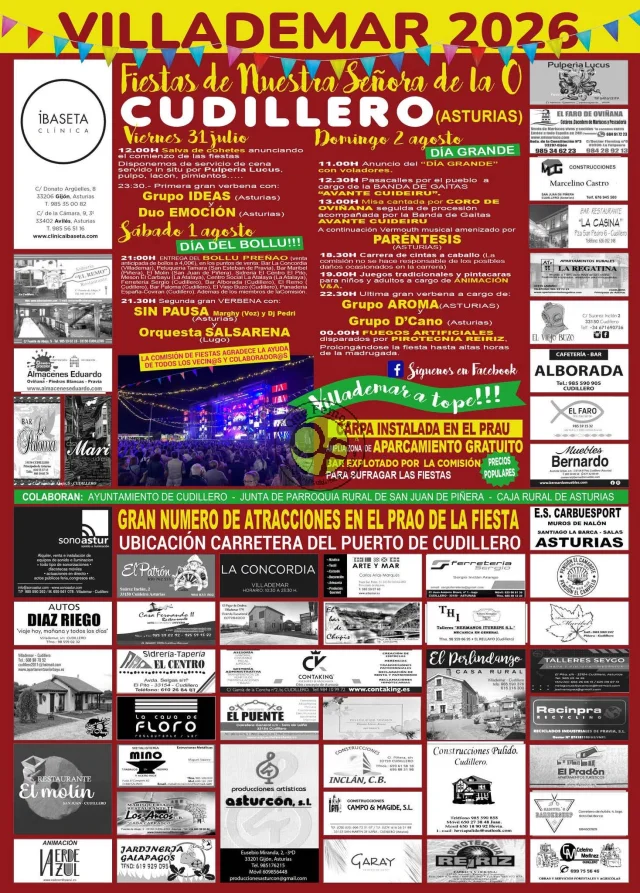 Fiestas de Nuestra Señora de la O 2026 en Villademar