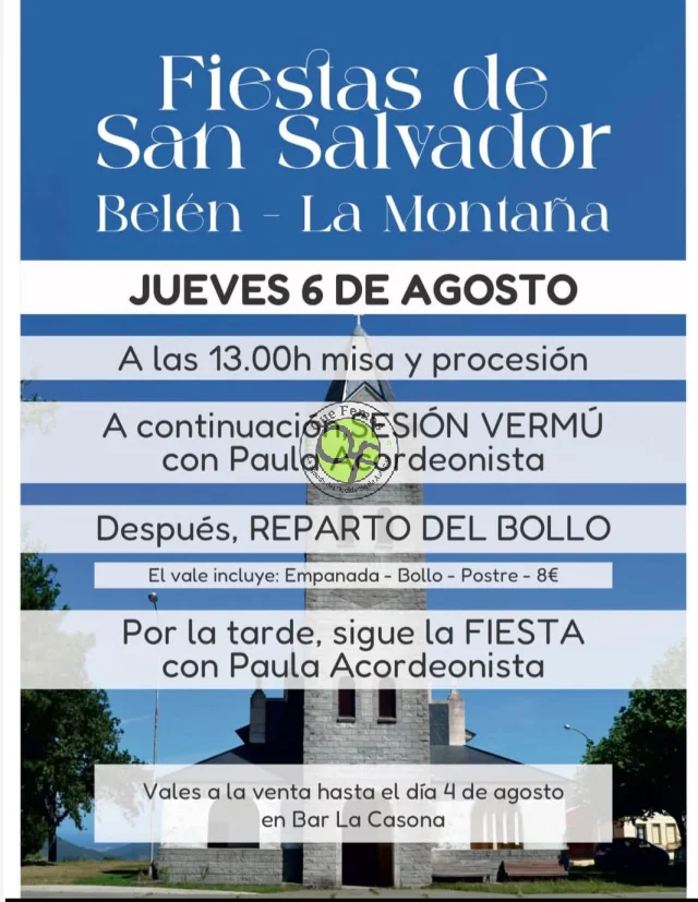 Fiestas de San Salvador 2026 en Belén de la Montaña