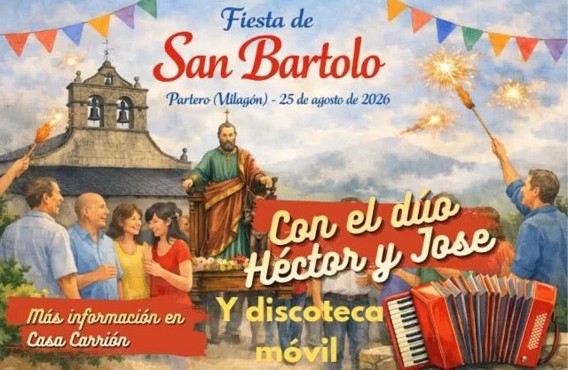Fiesta de San Bartolo 2026 en Parlero