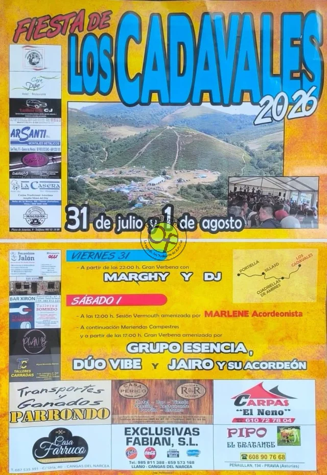 Fiestas de Los Cadavales 2026