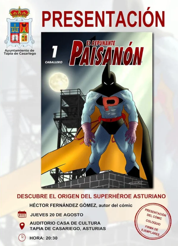 Se presenta en Tapia el cómic