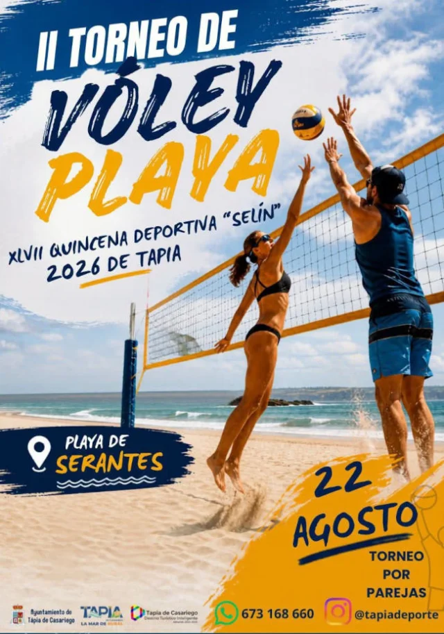 II Torneo Vóley Playa en la playa de Serantes