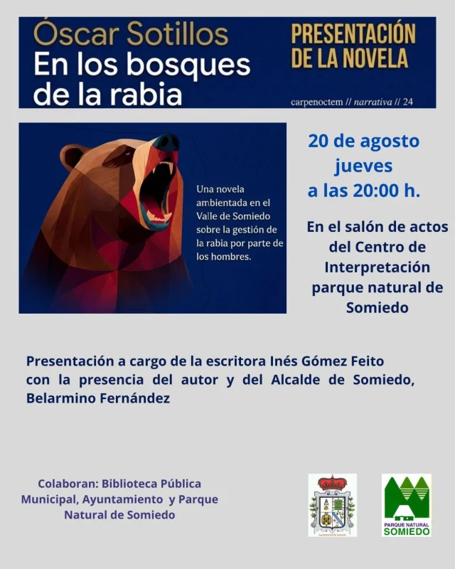 Óscar Sotillos presenta su novela
