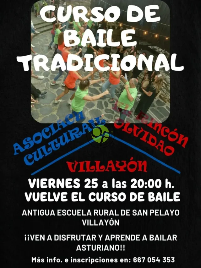 El Rincón Olvidao organiza de nuevo su exitoso curso de baile tradicional