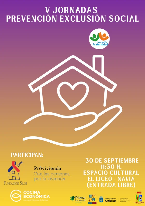 V Jornadas Prevención de la Exclusión Social con Fraternidad en El Liceo de Navia