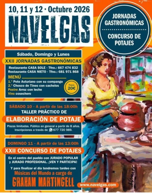 Jornadas Gastronómicas de Navelgas 2026
