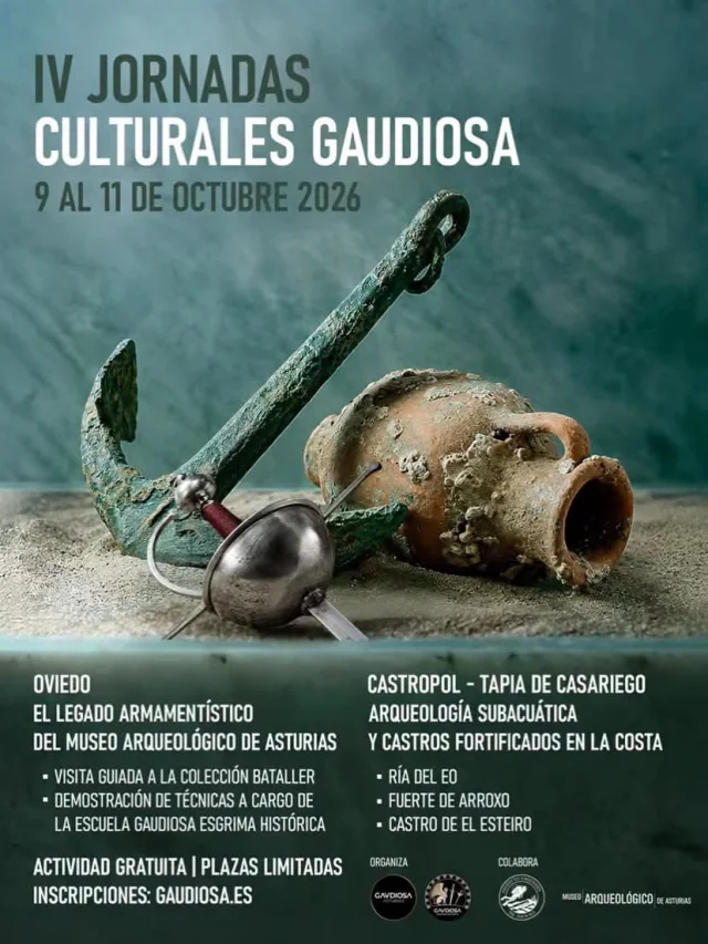 Las Jornadas Culturales Gaudiosa 2026 se celebrarán en Oviedo, Castropol y Tapia de Casariego