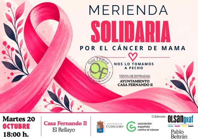 Cudillero celebrará una merienda solidaria en favor de la Asociación Española Contra el Cáncer
