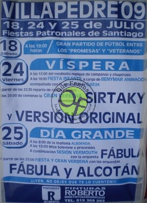 Fiestas en Villapedre 2009