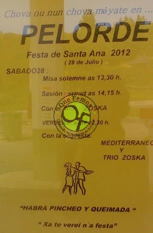 Fiestas de Santa Ana en Pelorde 2012