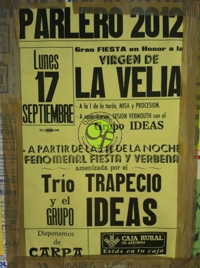 Fiestas de La Velía en Parlero 2012