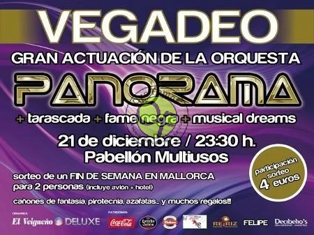 Noche de concierto en A Veiga/Vegadeo