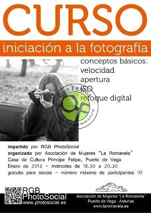 Curso de Iniciación a la Fotografía en Puerto de Vega