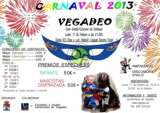 Carnaval 2013 en Vegadeo/A Veiga
