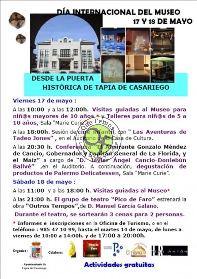 Día Internacional del Museo en Tapia