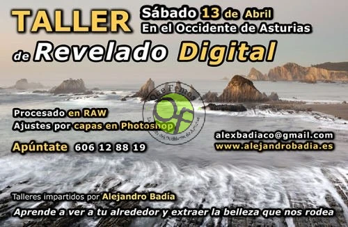 Taller de revelado digital en el Occidente de Asturias