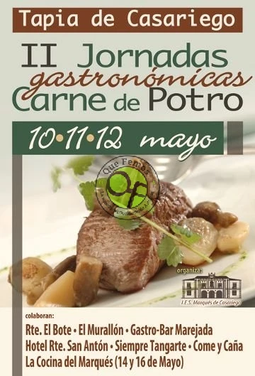 II Jornadas Gastronómicas de la Carne de Potro en Tapia