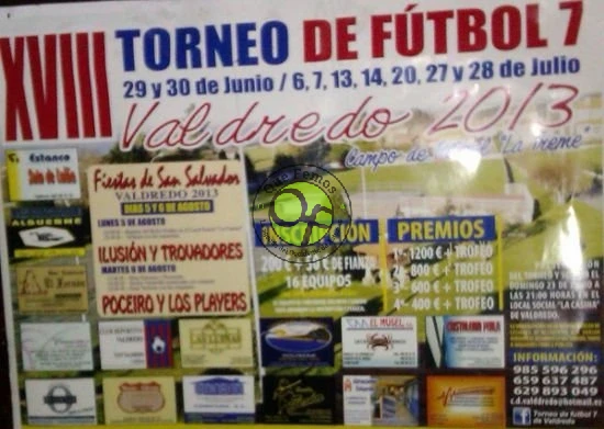 XVIII Torneo de Fútbol 7 de Valdredo 2013