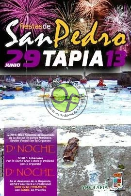 Fiestas de San Pedro en Tapia 2013