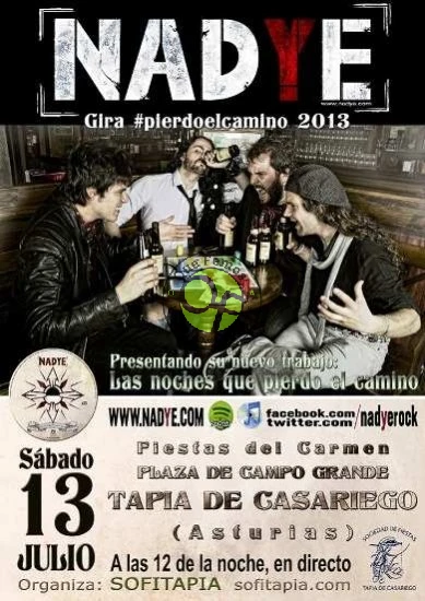 Concierto de Tarascada y Nadye en Tapia