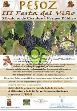 III Festa del Viño en Pesoz