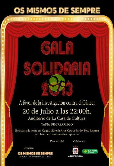 Gala Solidaria 2013 en Tapia