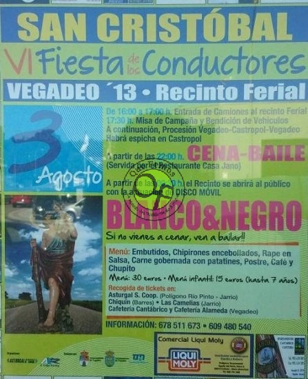 VI Fiesta de los Conductores en Vegadeo