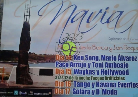 Fiestas de Nuestra Señora de la Barca y San Roque 2013 en Navia