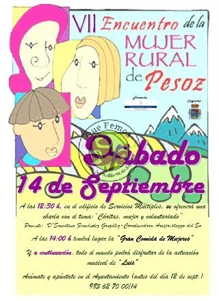 VII Encuentro de la Mujer Rural de Pesoz 2013