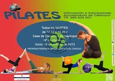 Taller de Pilates en Castropol