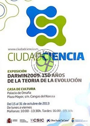 Exposición: Darwin2009: 150 años de Teoría de la Evolución