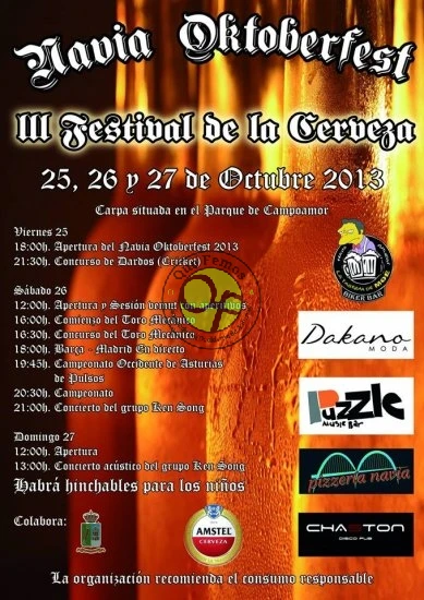 III Festival de la Cerveza en Navia