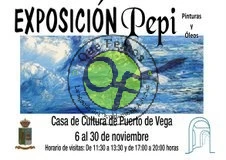 Exposición de pintura en Puerto de Vega