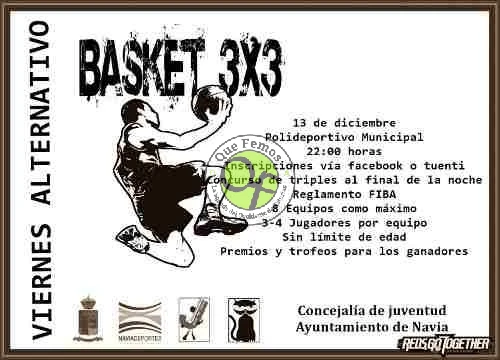 Torneo de Basket 3x3 en Navia